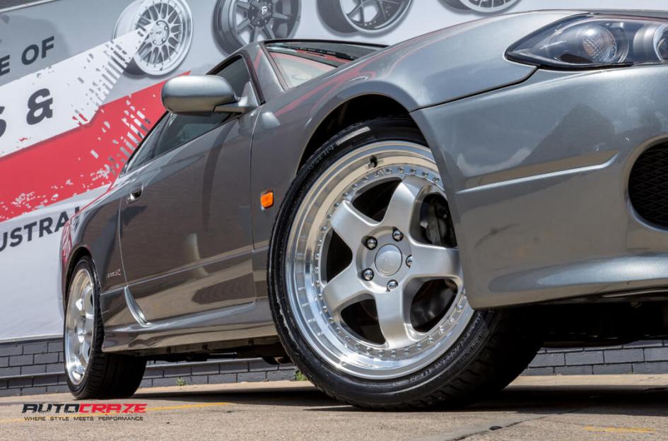 NISSAN00SX S15 RS1 SILVER MACHINED LIP